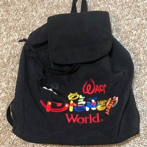 Embroidered Walt Disney world backpack